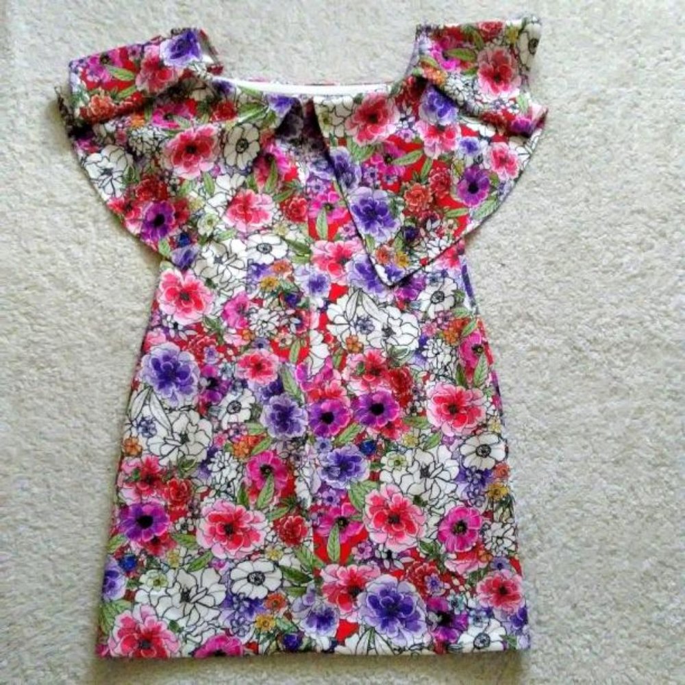 Alexia Admor Print Off the Shoulder Floral Sheath Dress - Picture 4 of 7